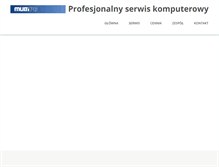 Tablet Screenshot of multipc.com.pl